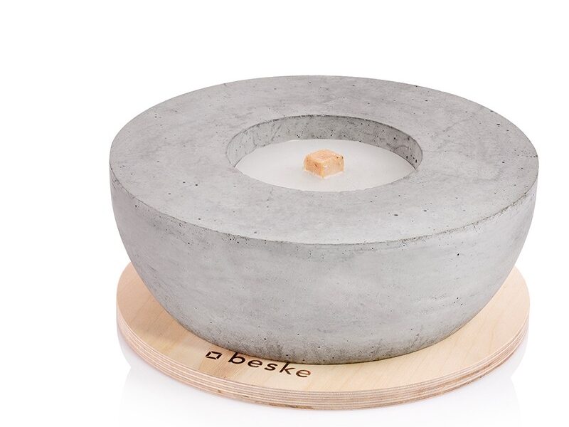 Beske Betonfeuer 25 cm Druchmesser breiter Rand