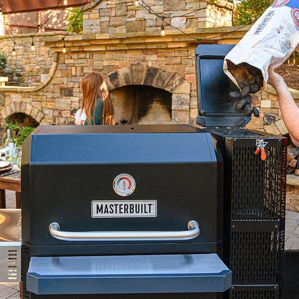 Masterbuild 1050 Gravity Series Holzkohle Grill + Smoker – Bild 2